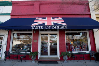 Taste of Britain storefront