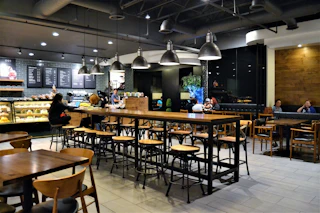 inside restaurant