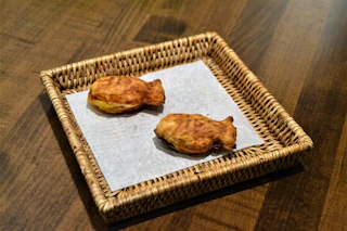 fish-shaped Korean pastry on a plate