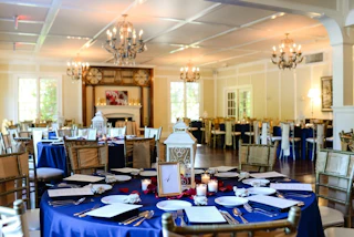table set for event