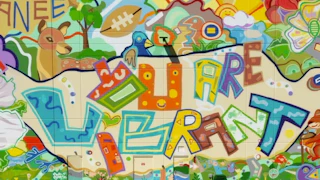 Suwanee's You Are Vibrant Mural
