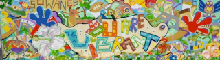 Suwanee's You Are Vibrant Mural
