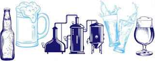 beer graphic in color