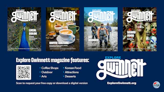 2026 Explore Gwinnett Visitor Guide Covers