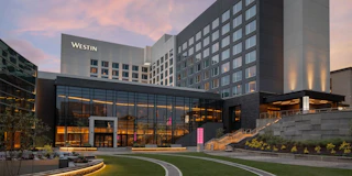 exterior of the westin hotel in county county, ga